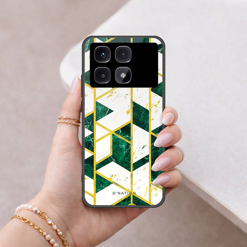 Xiaomi Redmi K70 Ultra Cover - O'Nation Shades of Marble Series - HQ Ultra Shine Premium Infinity Glass Soft Silicon Borders Case