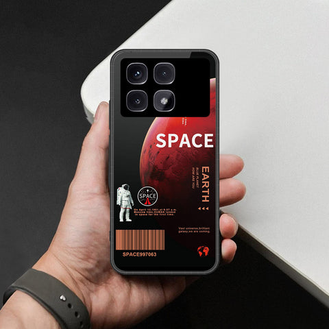 Xiaomi Redmi K70 Ultra Cover - Limitless Series - HQ Ultra Shine Premium Infinity Glass Soft Silicon Borders Case