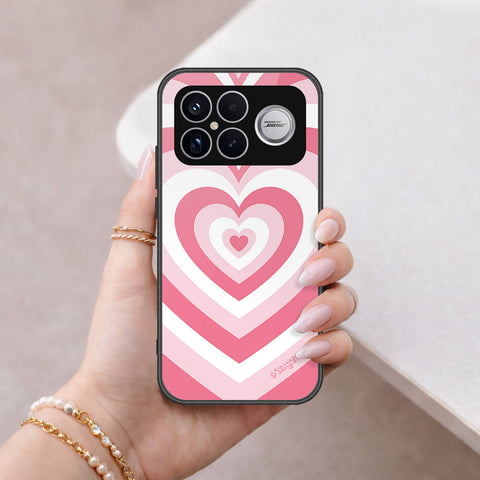Xiaomi Redmi K90 Pro Max Cover - O'Nation Heartbeat Series - HQ Ultra Shine Premium Infinity Glass Soft Silicon Borders Case