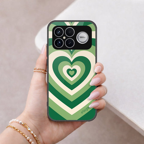 Xiaomi Redmi K90 Pro Max Cover - O'Nation Heartbeat Series - HQ Ultra Shine Premium Infinity Glass Soft Silicon Borders Case