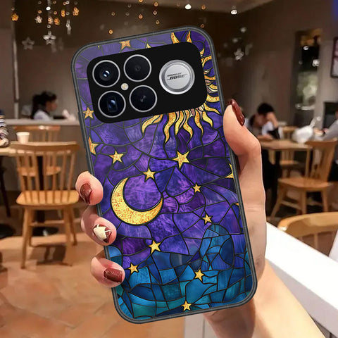 Xiaomi Poco F8 Ultra Cover - Celestial Starry Universe Series - HQ Ultra Shine Premium Infinity Glass Soft Silicon Borders Case