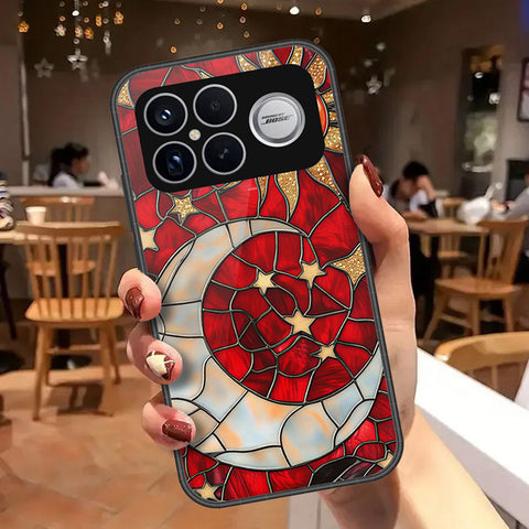 Xiaomi Poco F8 Ultra Cover - Celestial Starry Universe Series - HQ Ultra Shine Premium Infinity Glass Soft Silicon Borders Case