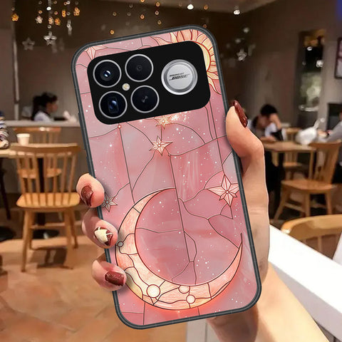 Xiaomi Poco F8 Ultra Cover - Celestial Starry Universe Series - HQ Ultra Shine Premium Infinity Glass Soft Silicon Borders Case