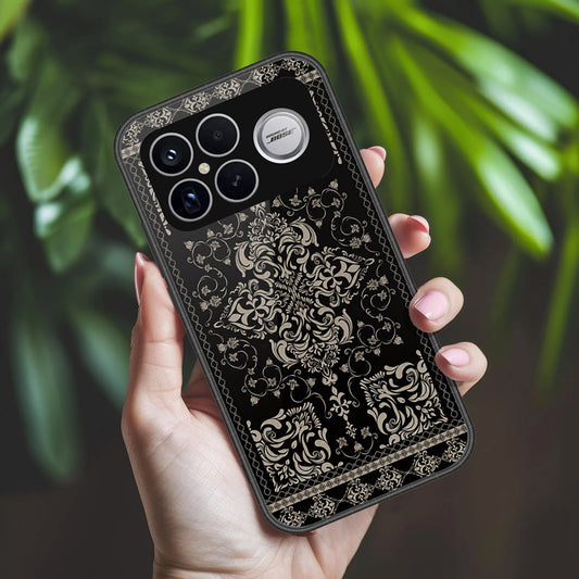 Xiaomi Redmi K90 Pro Max Cover - ONation Persian Rugs Series 2 - HQ Ultra Shine Premium Infinity Glass Soft Silicon Borders Case