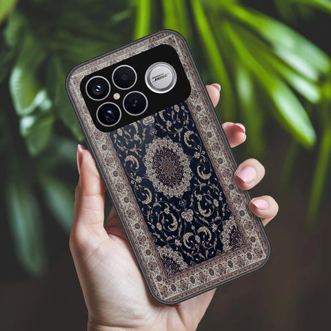 Xiaomi Poco F8 Ultra Cover - ONation Persian Rugs Series 2 - HQ Ultra Shine Premium Infinity Glass Soft Silicon Borders Case