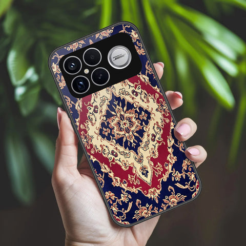 Xiaomi Poco F8 Ultra Cover - ONation Persian Rugs Series 2 - HQ Ultra Shine Premium Infinity Glass Soft Silicon Borders Case