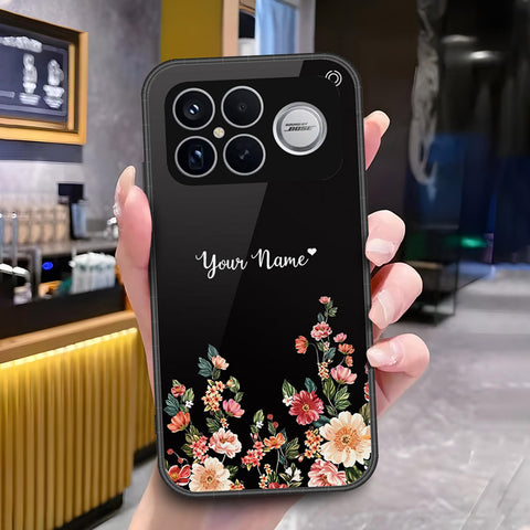 Xiaomi Redmi K90 Pro Max Cover - ONation Your Name Series - HQ Ultra Shine Premium Infinity Glass Soft Silicon Borders Case