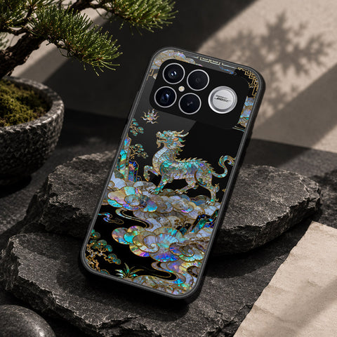 Xiaomi Poco F8 Ultra Cover - Pearl Dynasty Series - HQ Ultra Shine Premium Infinity Glass Soft Silicon Borders Case