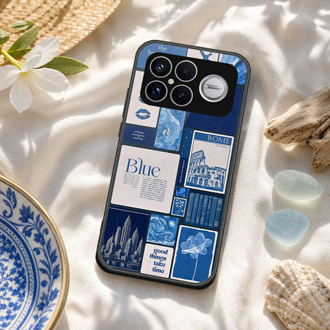 Xiaomi Redmi K90 Pro Max Cover - ONation Aesthetic Collage Series - HQ Ultra Shine Premium Infinity Glass Soft Silicon Borders Case