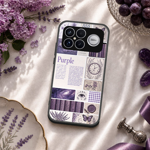 Xiaomi Redmi K90 Pro Max Cover - ONation Aesthetic Collage Series - HQ Ultra Shine Premium Infinity Glass Soft Silicon Borders Case