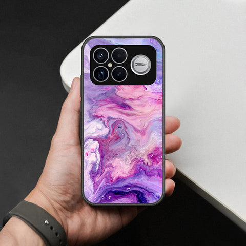 Xiaomi Redmi K90 Pro Max Cover - Colorful Marble Series - HQ Ultra Shine Premium Infinity Glass Soft Silicon Borders Case