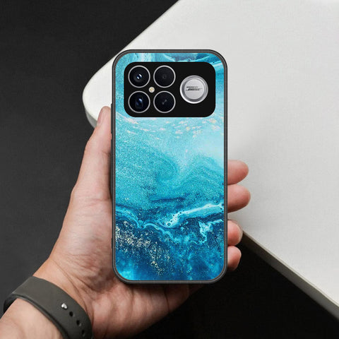 Xiaomi Poco F8 Ultra Cover - Mystic Marble Series - HQ Ultra Shine Premium Infinity Glass Soft Silicon Borders Case