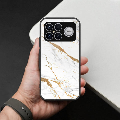 Xiaomi Poco F8 Ultra Cover - Mystic Marble Series - HQ Ultra Shine Premium Infinity Glass Soft Silicon Borders Case