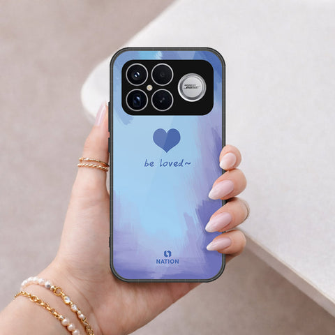Xiaomi Redmi K90 Pro Max Cover - Onation Heart Series - HQ Ultra Shine Premium Infinity Glass Soft Silicon Borders Case