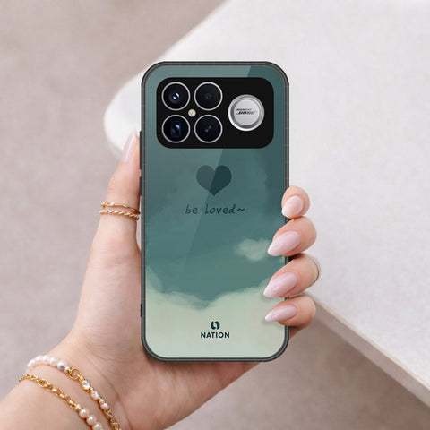 Xiaomi Redmi K90 Pro Max Cover - Onation Heart Series - HQ Ultra Shine Premium Infinity Glass Soft Silicon Borders Case