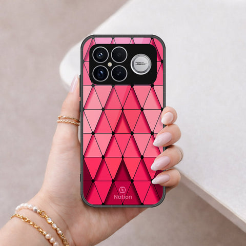 Xiaomi Redmi K90 Pro Max Cover - Onation Pyramid Series - HQ Ultra Shine Premium Infinity Glass Soft Silicon Borders Case