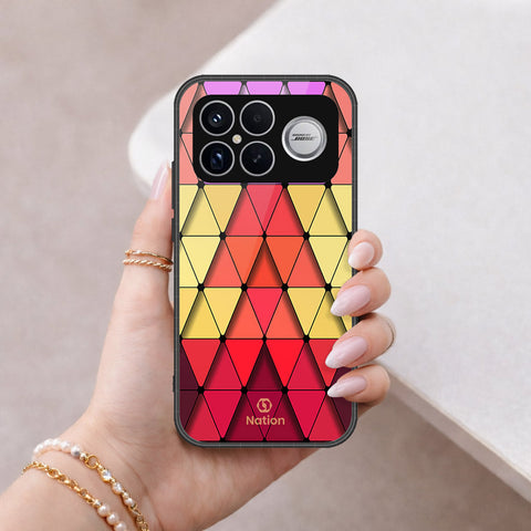 Xiaomi Redmi K90 Pro Max Cover - Onation Pyramid Series - HQ Ultra Shine Premium Infinity Glass Soft Silicon Borders Case