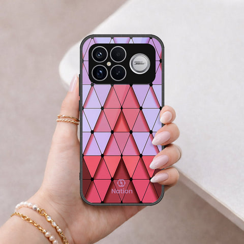 Xiaomi Redmi K90 Pro Max Cover - Onation Pyramid Series - HQ Ultra Shine Premium Infinity Glass Soft Silicon Borders Case