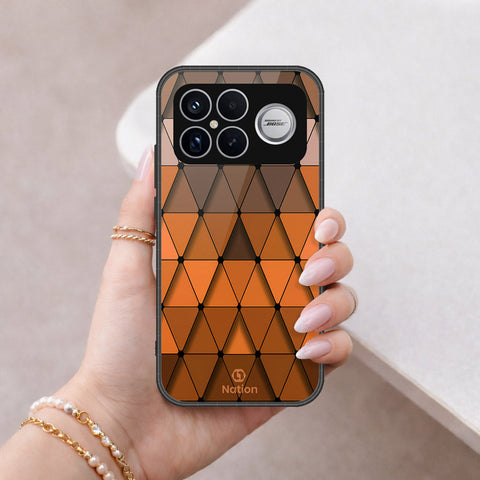 Xiaomi Redmi K90 Pro Max Cover - Onation Pyramid Series - HQ Ultra Shine Premium Infinity Glass Soft Silicon Borders Case