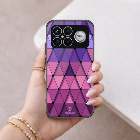 Xiaomi Redmi K90 Pro Max Cover - Onation Pyramid Series - HQ Ultra Shine Premium Infinity Glass Soft Silicon Borders Case