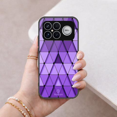 Xiaomi Redmi K90 Pro Max Cover - Onation Pyramid Series - HQ Ultra Shine Premium Infinity Glass Soft Silicon Borders Case