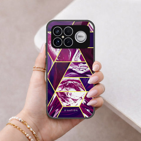 Xiaomi Redmi K90 Pro Max Cover - O'Nation Shades of Marble Series - HQ Ultra Shine Premium Infinity Glass Soft Silicon Borders Case