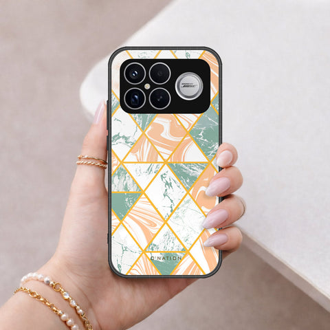 Xiaomi Redmi K90 Pro Max Cover - O'Nation Shades of Marble Series - HQ Ultra Shine Premium Infinity Glass Soft Silicon Borders Case
