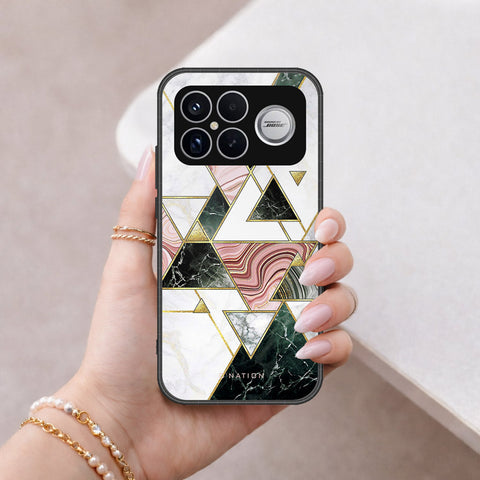 Xiaomi Redmi K90 Pro Max Cover - O'Nation Shades of Marble Series - HQ Ultra Shine Premium Infinity Glass Soft Silicon Borders Case