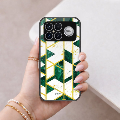 Xiaomi Redmi K90 Pro Max Cover - O'Nation Shades of Marble Series - HQ Ultra Shine Premium Infinity Glass Soft Silicon Borders Case