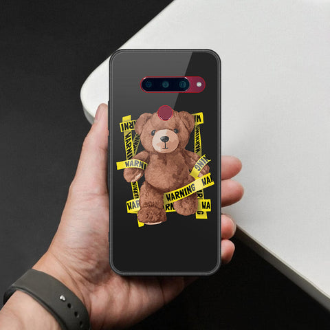 LG V40 Thinq Cover - Stellar Series - HQ Ultra Shine Premium Infinity Glass Soft Silicon Borders Case