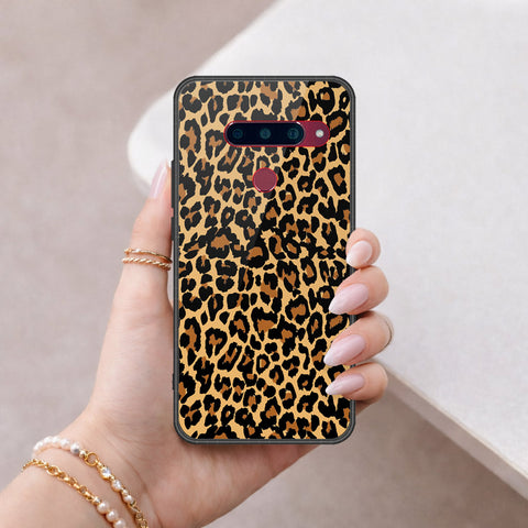 LG V40 Thinq Cover - Vanilla Dream Series - HQ Ultra Shine Premium Infinity Glass Soft Silicon Borders Case