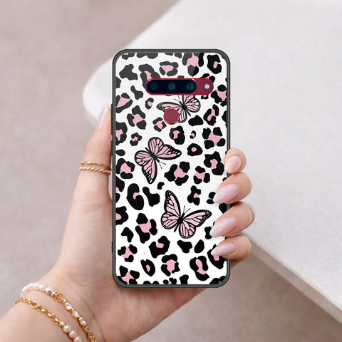 LG V40 Thinq Cover - Vanilla Dream Series - HQ Ultra Shine Premium Infinity Glass Soft Silicon Borders Case