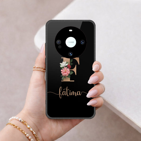 Huawei Mate 60 Cover - Personalized Alphabet Series - HQ Premium Shine Durable Shatterproof Case