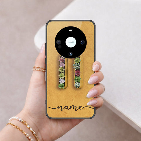 Huawei Mate 60 Cover - Personalized Alphabet Series - HQ Premium Shine Durable Shatterproof Case