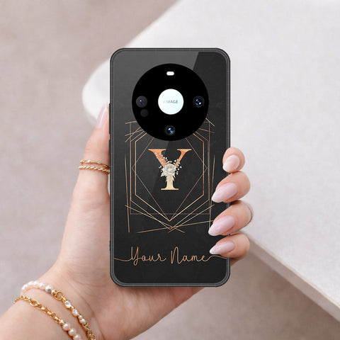 Huawei Mate 60 Cover - Personalized Alphabet Series - HQ Premium Shine Durable Shatterproof Case