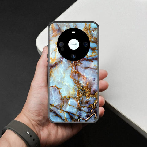 Huawei Mate 60 Cover - Colorful Marble Series - HQ Premium Shine Durable Shatterproof Case
