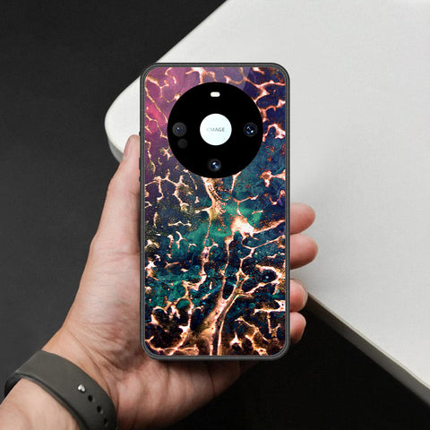 Huawei Mate 60 Cover - Colorful Marble Series - HQ Premium Shine Durable Shatterproof Case