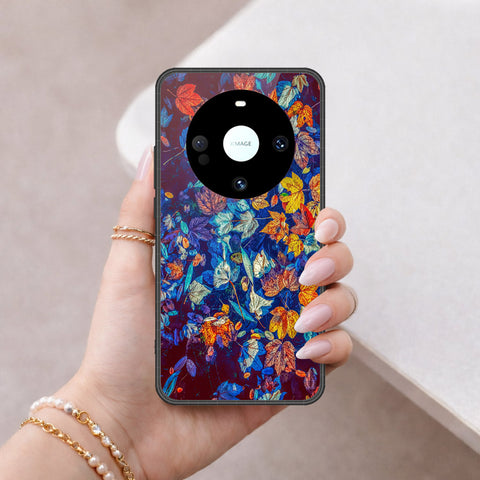 Huawei Mate 60 Cover - Floral Series 2 - HQ Premium Shine Durable Shatterproof Case