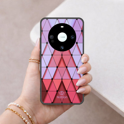 Huawei Mate 60 Cover - Onation Pyramid Series - HQ Premium Shine Durable Shatterproof Case