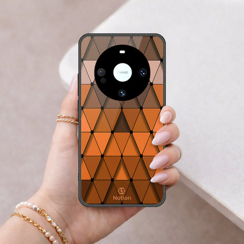 Huawei Mate 60 Cover - Onation Pyramid Series - HQ Premium Shine Durable Shatterproof Case