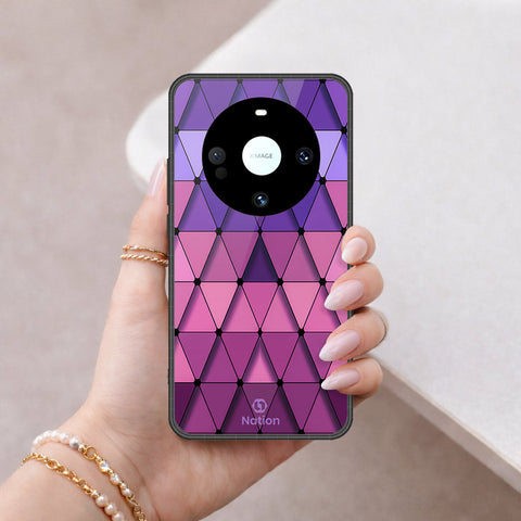 Huawei Mate 60 Cover - Onation Pyramid Series - HQ Premium Shine Durable Shatterproof Case