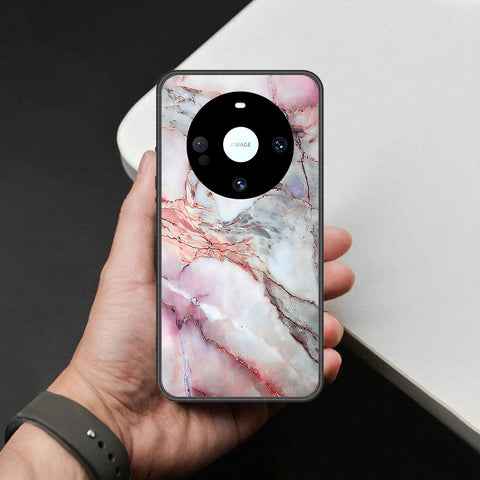 Huawei Mate 60 Pro Plus Cover - Colorful Marble Series - HQ Premium Shine Durable Shatterproof Case