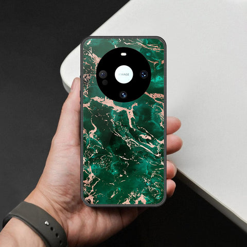 Huawei Mate 60 Pro Plus Cover - Colorful Marble Series - HQ Premium Shine Durable Shatterproof Case