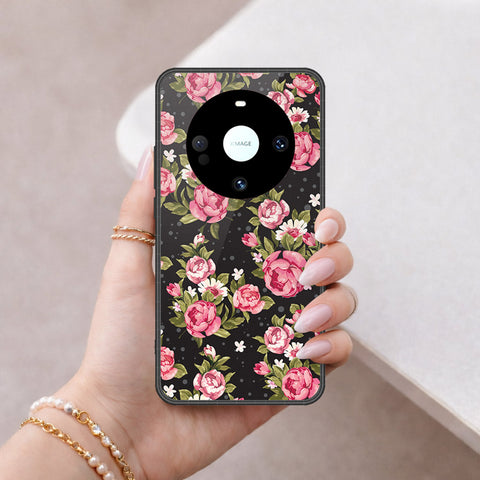 Huawei Mate 60 Pro Plus Cover - Floral Series - HQ Premium Shine Durable Shatterproof Case