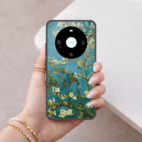 Huawei Mate 60 Pro Cover - Floral Series 2 - HQ Premium Shine Durable Shatterproof Case
