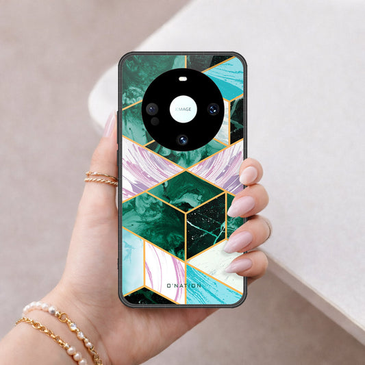 Huawei Mate 60 Pro Plus Cover - O'Nation Shades of Marble Series - HQ Premium Shine Durable Shatterproof Case