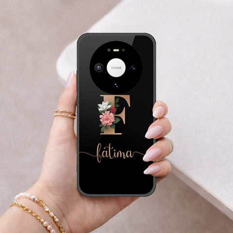 Huawei Mate 80 Cover - Personalized Alphabet Series - HQ Premium Shine Durable Shatterproof Case