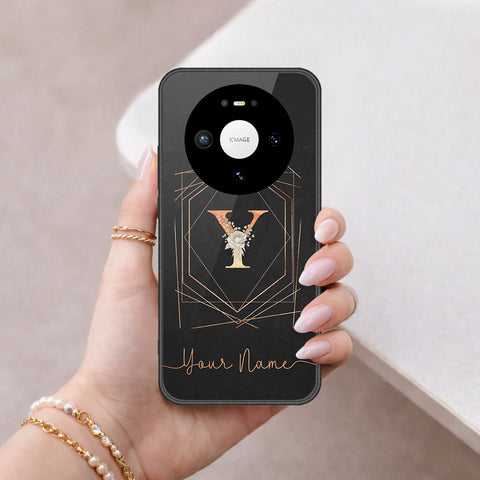 Huawei Mate 80 Cover - Personalized Alphabet Series - HQ Premium Shine Durable Shatterproof Case