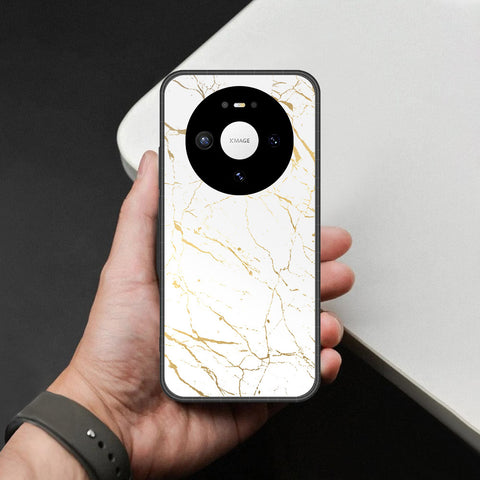 Huawei Mate 80 Cover - White Marble Series 2 - HQ Premium Shine Durable Shatterproof Case