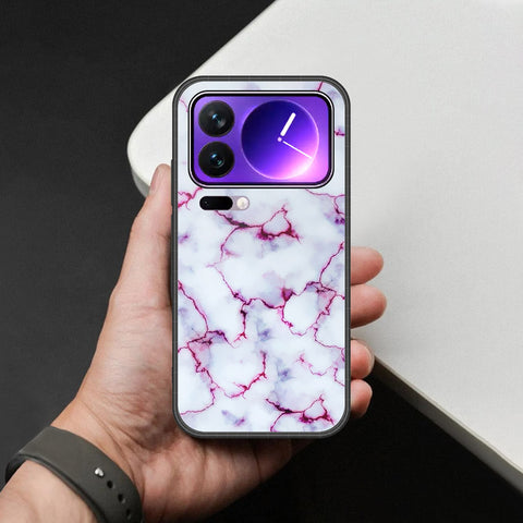 Xiaomi 17 Pro Max Cover - White Marble Series - HQ Premium Shine Durable Shatterproof Case